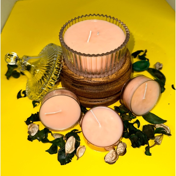 Pear Knockout Set, Fuzzy Patchouli, and White Pumpkin Mahogany. - Picture 4 of 7